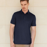 Henbury Slim Fit Stretch Microfine Piqué Polo Shirt
