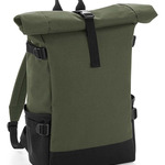 BagBase Block Roll-Top Backpack
