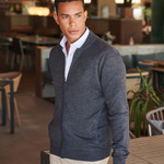Henbury Unisex Zip Through Cardigan