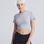 AWDis Ladies Tri-Blend Cropped T-Shirt