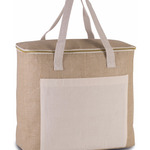 Kimood Large Jute Cool Bag