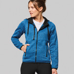 Proact Ladies Heather Hooded Jacket