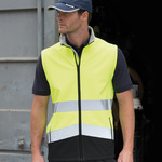 Result Safe-Guard Printable Safety Soft Shell Gilet