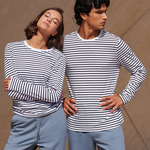 SF Clothing Unisex Long Sleeve Striped T-Shirt