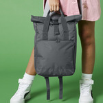 Twin handle roll-top backpack