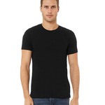 Unisex heather CVC short sleeve t-shirt