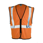 Unisex Zippered Mesh Economy Class 2 Vest