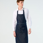 SOL'S Grant Denim Bib Apron with Pocket