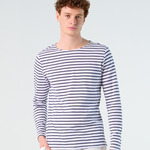 SOL'S Marine Long Sleeve Striped T-Shirt