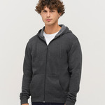 SOL'S Stone Zip Hooded Sweatshirt