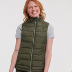 Russell Athletic Ladies Nano Padded Bodywarmer