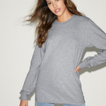 Fine Jersey Unisex Long Sleeve T-Shirt