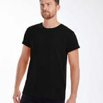 Men's Organic Roll Sleeve T