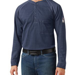 Men's Long Sleeve Henley