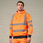 High visibility hoodie