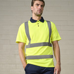High visibility polo