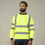 High visibility sweatshirt