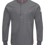 Men's Tall iQ Series® Plus Long Sleeve Henley