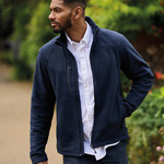 Honestly Made recycled full-zip fleece