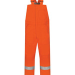 Men's Tall Deluxe Insulated Bib Overall with Reflective Trim - EXCEL FR® ComforTouch