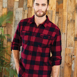 Men's Yarn-Dyed Flannel Shirt