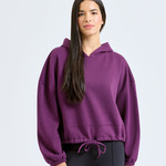 Women's TriDri® cropped oversize hoodie