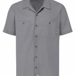 Men's Industrial Short Sleeve Work Shirt