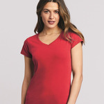 Women's Softstyle® V-Neck T-Shirt