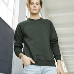 Unisex Sponge Fleece Raglan Crewneck Sweatshirt