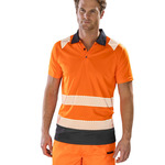 Recycled safety polo