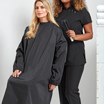 Long sleeve waterproof salon gown
