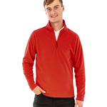 Result Recycled Zip Neck Micro Fleece