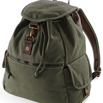 Quadra Vintage Canvas Backpack