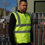 Warrior Hi-Vis Reversible Bodywarmer