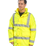 Portwest Hi-Vis 4-in-1 Traffic Jacket