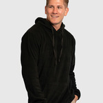 Men's Polar Fleece Hooded Pullover