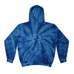 Unisex Tie-Dyed Hooded Sweatshirt