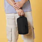 Recycled essentials wash bag