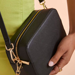 Boutique Structured Cross Body Bag