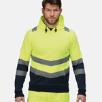 Pro hi-vis overhead hoodie