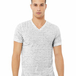 Unisex Textured Jersey V-Neck Tee