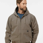 Men's Cheyenne Boulder Cloth™ Hooded Jacket with Tricot Quilt Lining