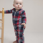 Larkwood Baby/Toddler Tartan All In One