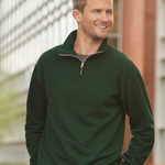 Unisex Nublend® Cadet Collar Quarter-Zip Sweatshirt