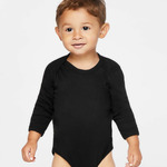 Infant Long Sleeve Baby Rib Bodysuit