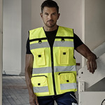 Hi-vis ripstop tool vest (HVW108)