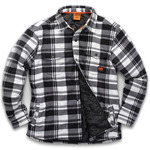 Worker padded checked shirt