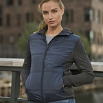 Tee Jays Ladies Hybrid-Stretch Hooded Jacket
