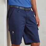 Workwear cargo shorts