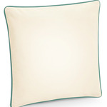 Westford Mill Fairtrade Piped Cushion Cover